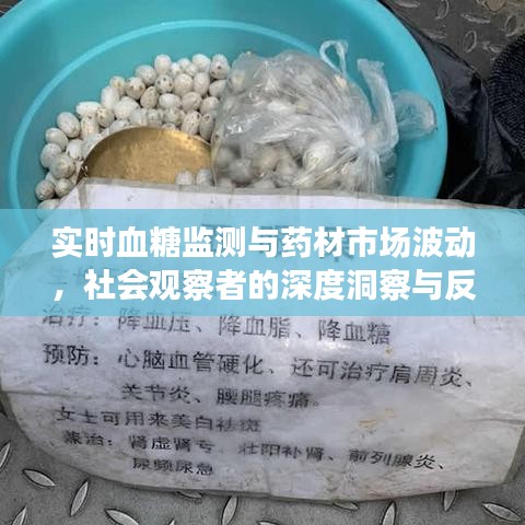 实时血糖监测与药材市场波动,社会观察者的深度洞察与反思