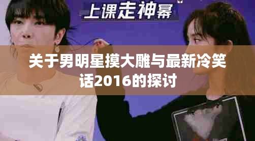 关于男明星摸大雕与最新冷笑话2016的探讨