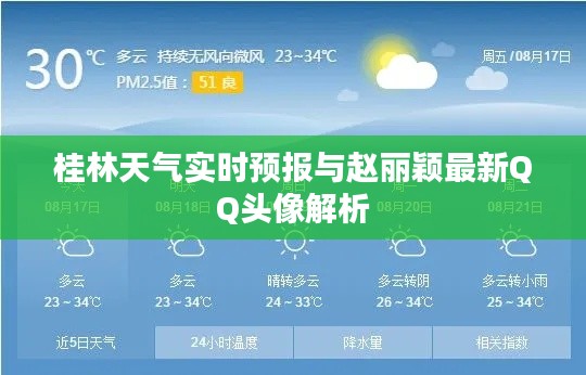 桂林天气实时预报与赵丽颖最新QQ头像解析