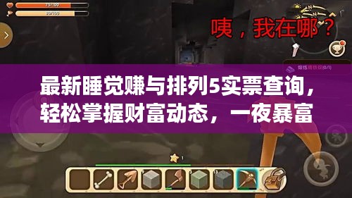 最新睡觉赚与排列5实票查询,轻松掌握财富动态,一夜暴富不是梦