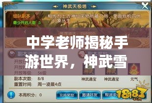 中学老师揭秘手游世界,神武雪球、骑马与砍杀及激活码的奥秘
