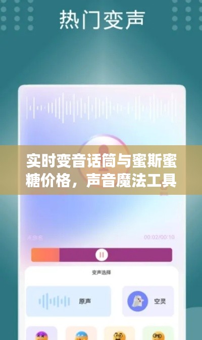 实时变音话筒与蜜斯蜜糖价格,声音魔法工具大揭秘