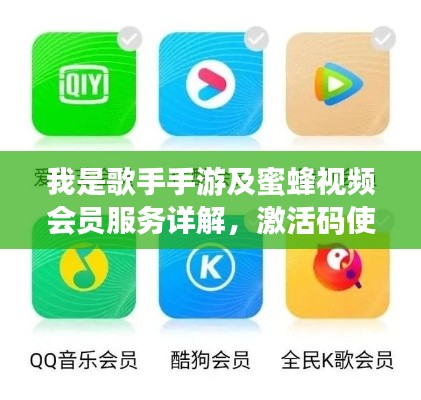 我是歌手手游及蜜蜂视频会员服务详解，激活码使用指南