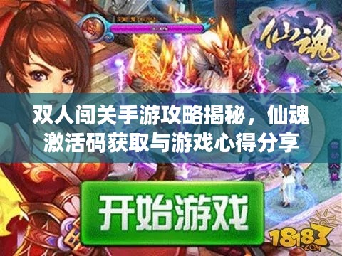 双人闯关手游攻略揭秘,仙魂激活码获取与游戏心得分享
