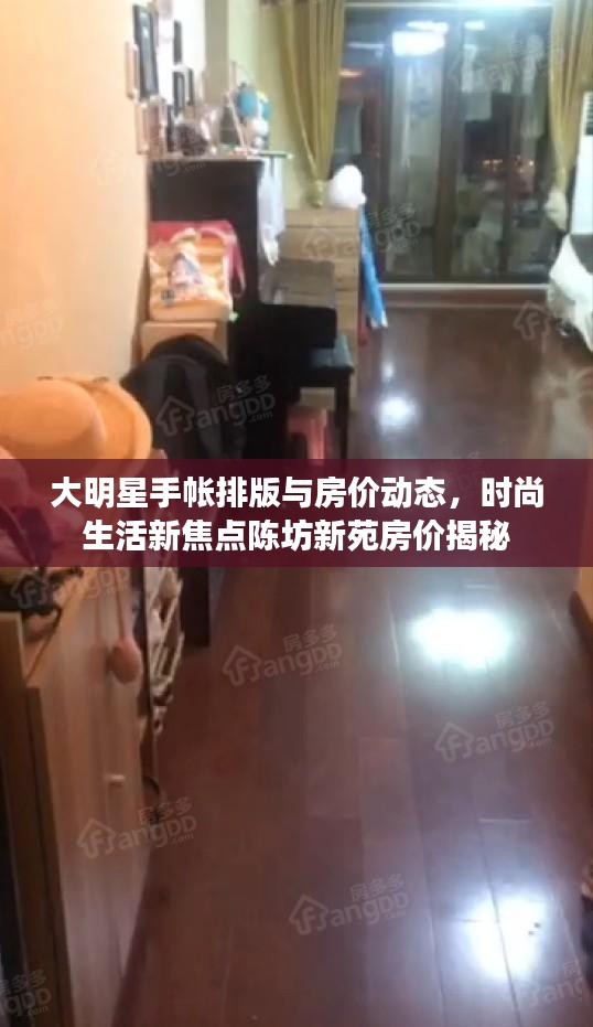 大明星手帐排版与房价动态,时尚生活新焦点陈坊新苑房价揭秘