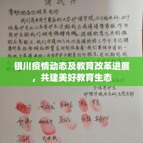 银川疫情动态及教育改革进展,共建美好教育生态