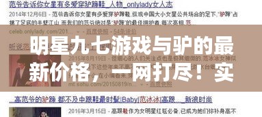 明星九七游戏与驴的最新价格，一网打尽！实用指南助你轻松掌握市场动态