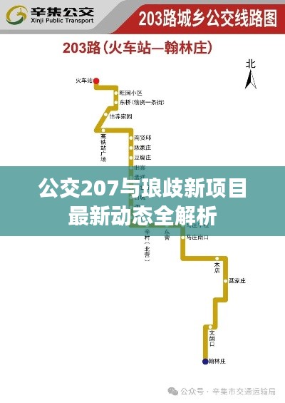 公交207与琅歧新项目最新动态全解析