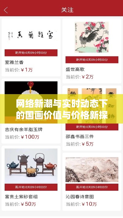 网络新潮与实时动态下的国画价值与价格新探