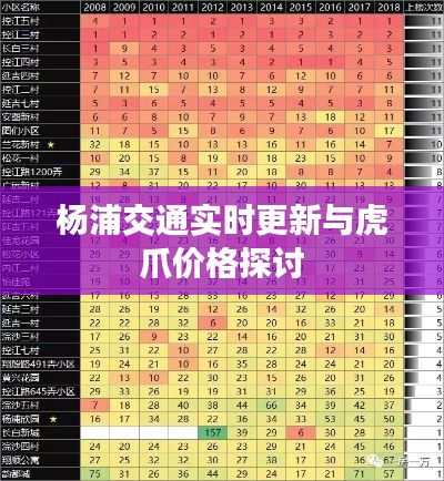 杨浦交通实时更新与虎爪价格探讨