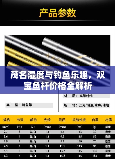 茂名湿度与钓鱼乐趣，双宝鱼杆价格全解析