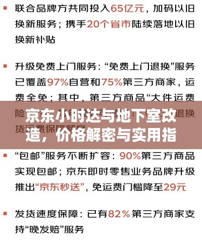 京东小时达与地下室改造,价格解密与实用指南