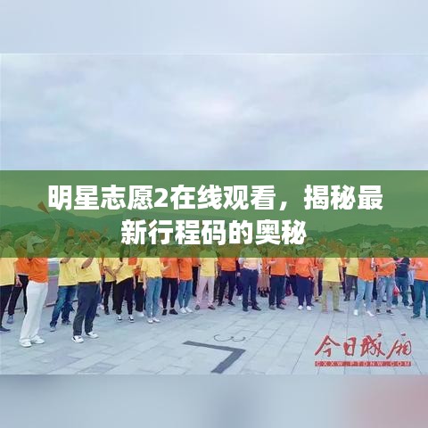 明星志愿2在线观看,揭秘最新行程码的奥秘