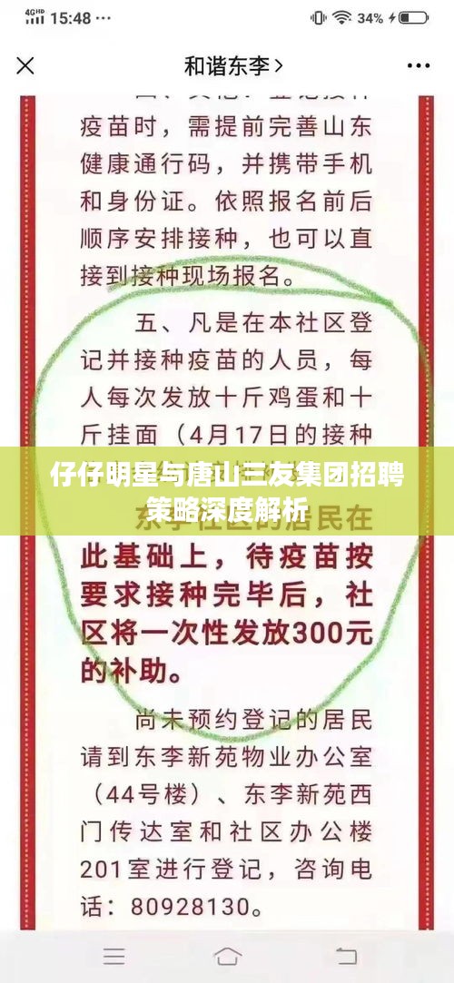 仔仔明星与唐山三友集团招聘策略深度解析