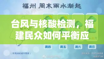台风与核酸检测,福建民众如何平衡应对与实时获取信息