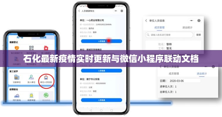 石化最新疫情实时更新与微信小程序联动文档