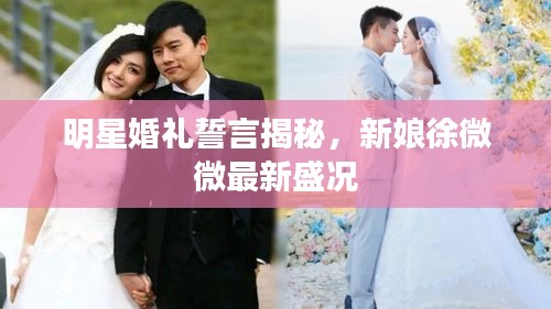 明星婚礼誓言揭秘，新娘徐微微最新盛况